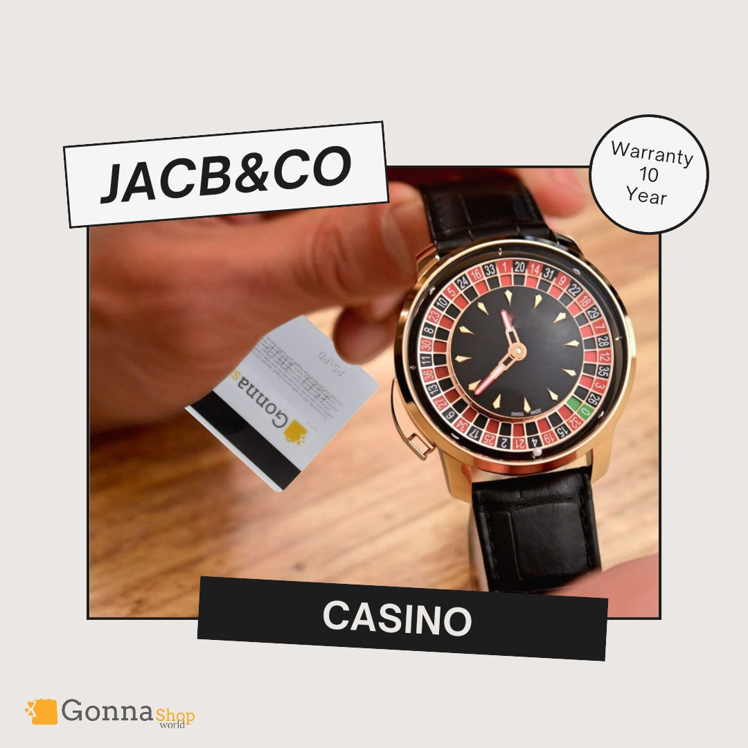 ساعة فاخرة من JACB &CO Tourbillion casino 🎰