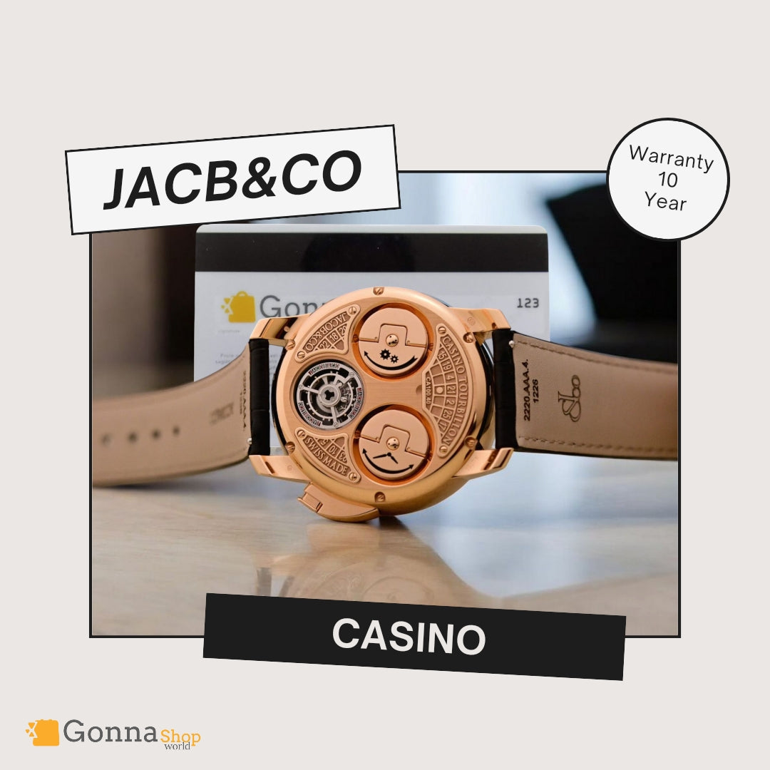 ساعة فاخرة من JACB &CO Tourbillion casino 🎰
