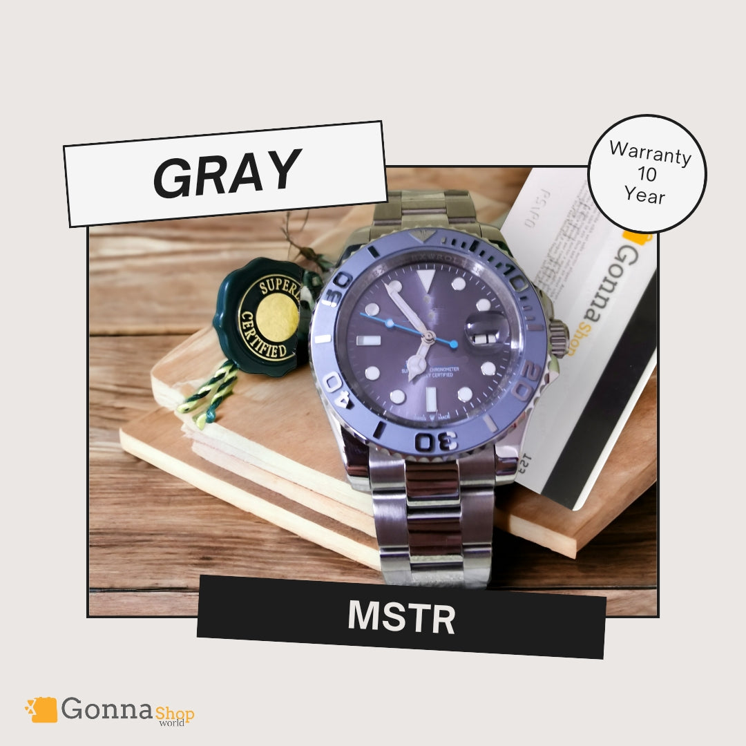 Luxury Watch Mstr Gray Dial