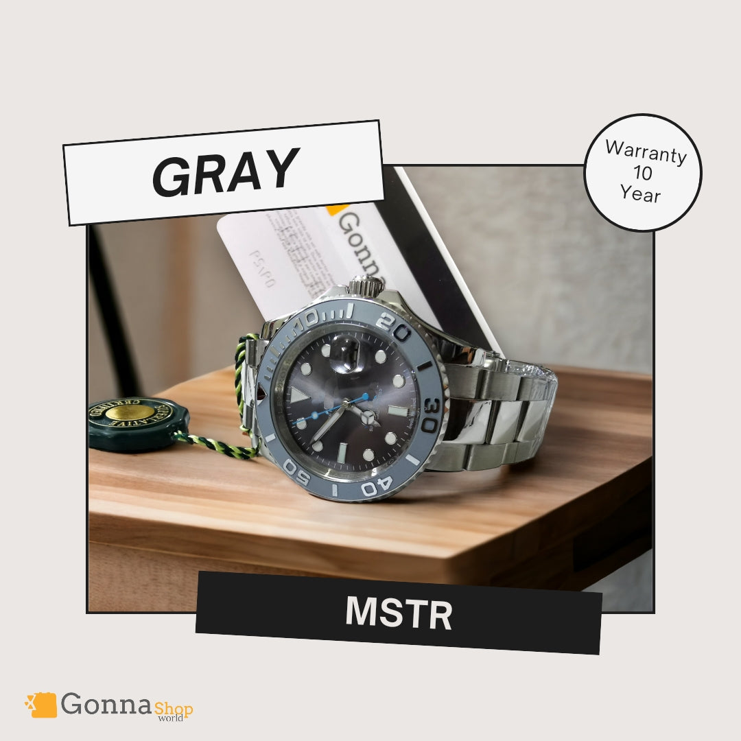 Luxury Watch Mstr Gray Dial