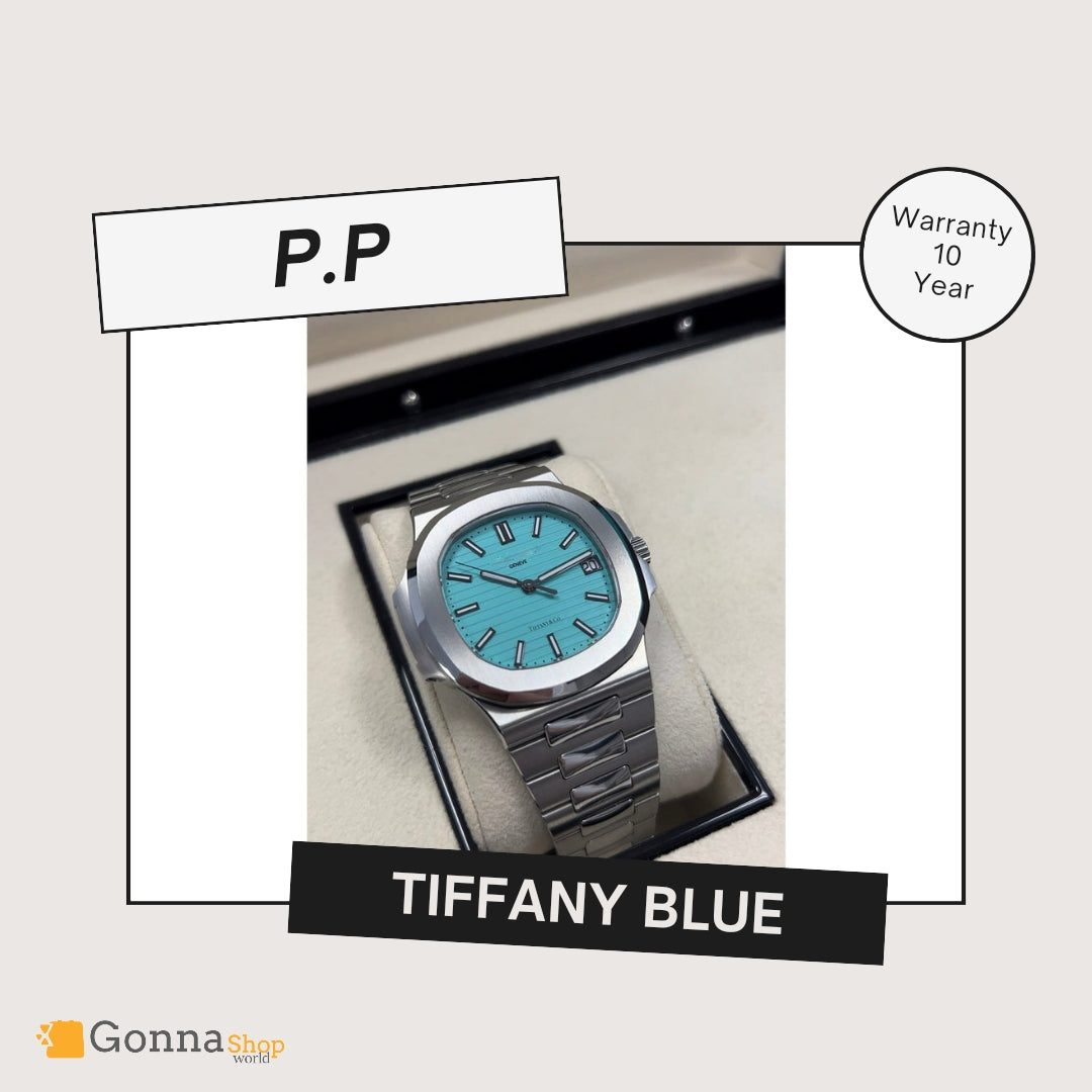 ساعة فاخرة من Pp Naut Tiffany Blue
