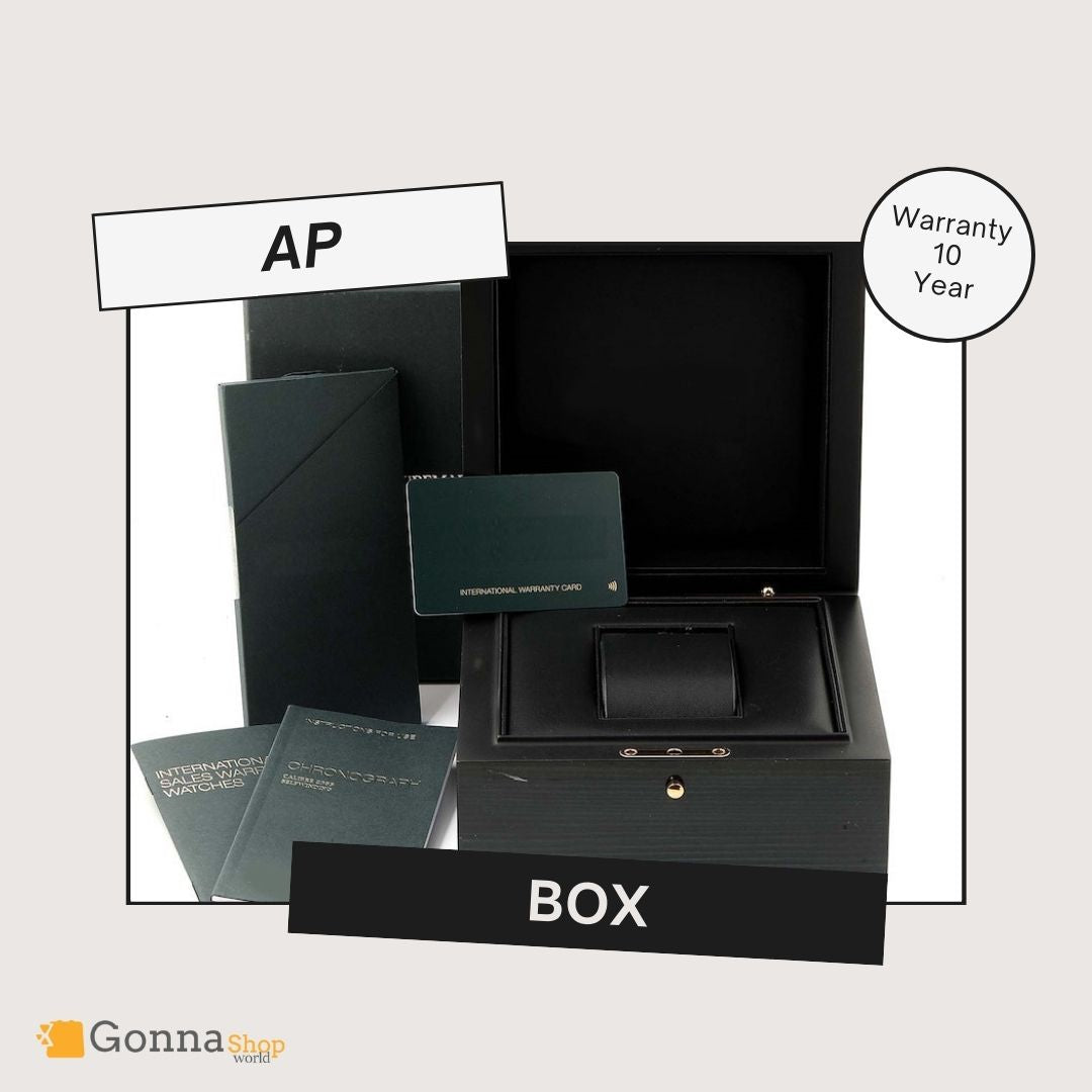 ساعة فاخرة Ap RYL DOUBLE R باللون الذهبي