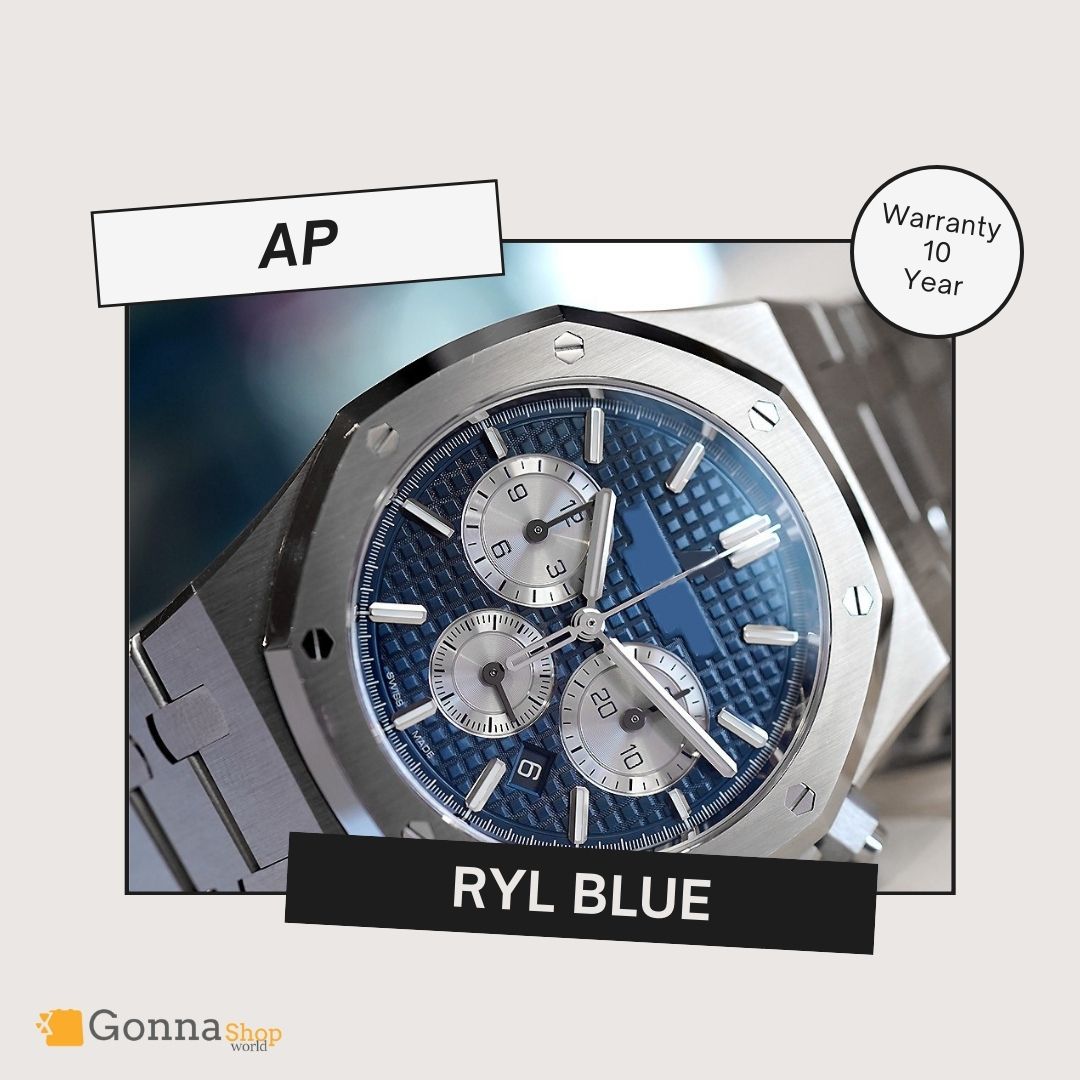Luxury Watch Ap RYL CO Blue