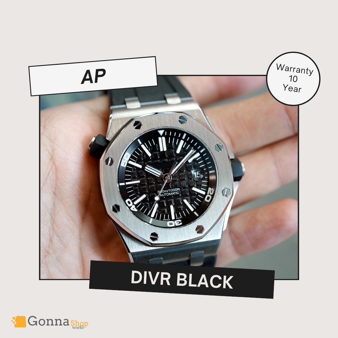 الساعات الفاخرة Ap RYL Divr الأسود