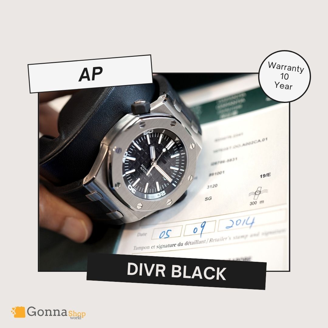 الساعات الفاخرة Ap RYL Divr الأسود