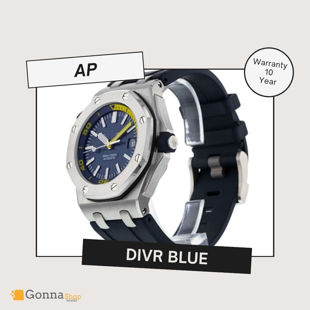 ساعة فاخرة Ap RYL Divr باللون الأزرق
