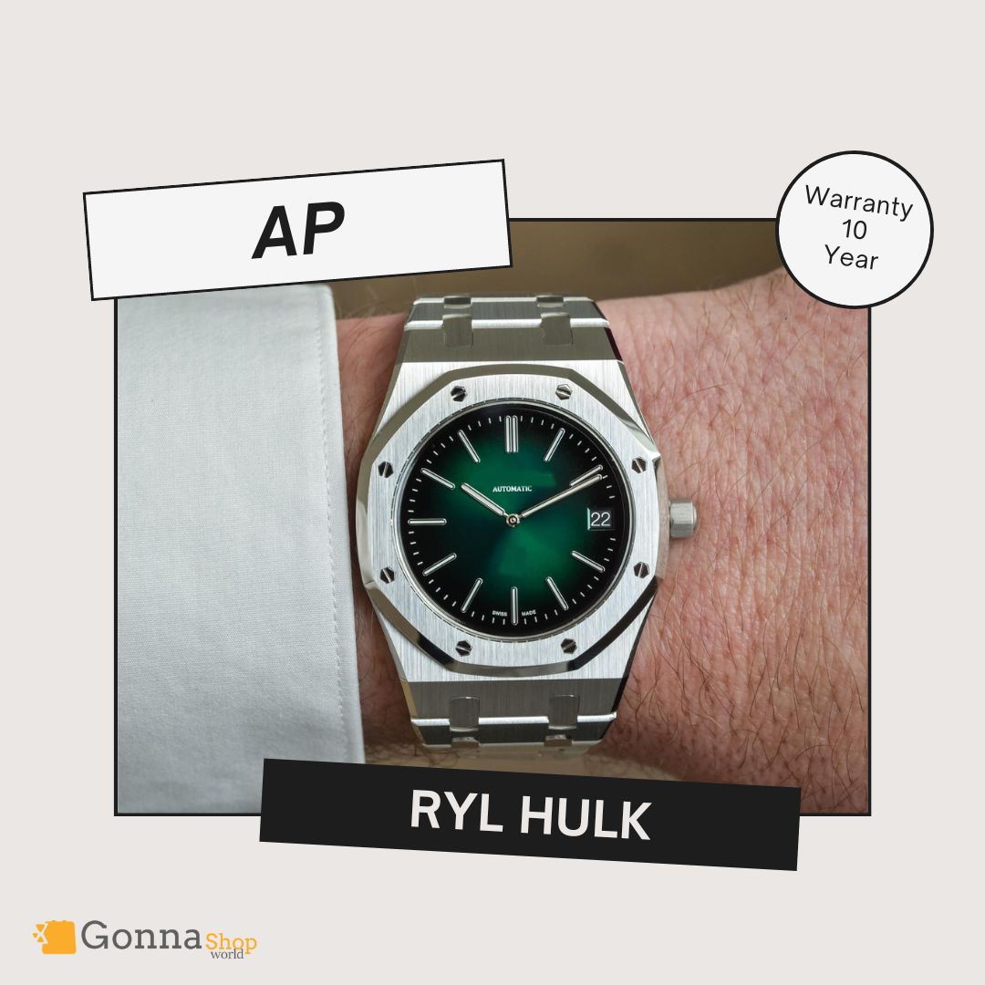 Luxury Watch Ap RYL Hulk Green