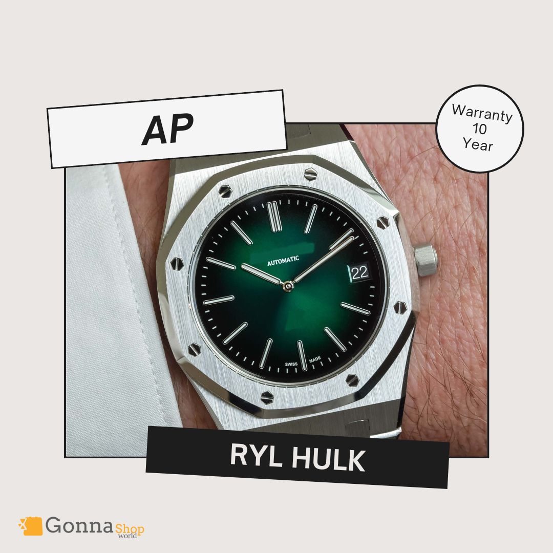 Luxury Watch Ap RYL Hulk Green