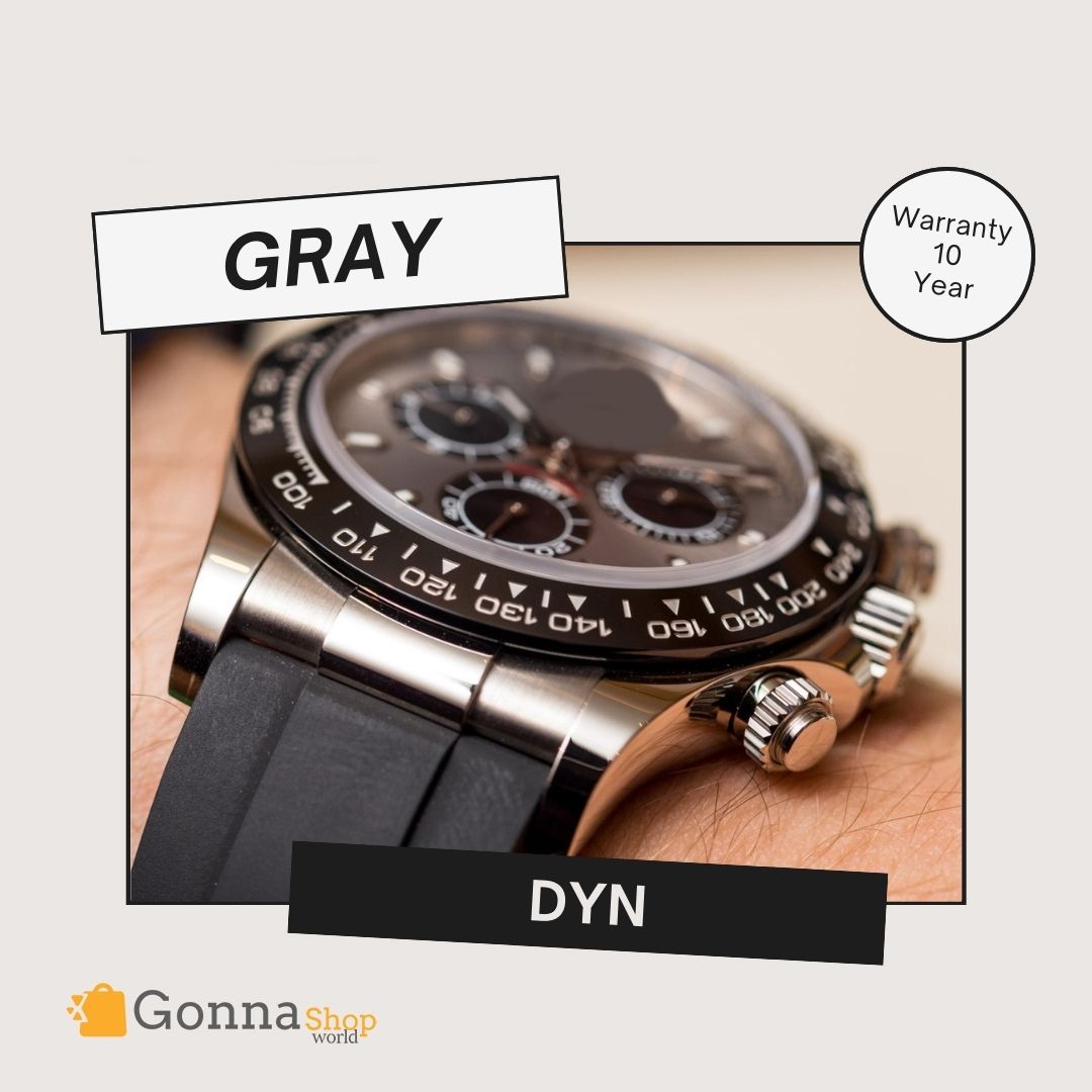 Luxury Watch DYN Rubber Gray
