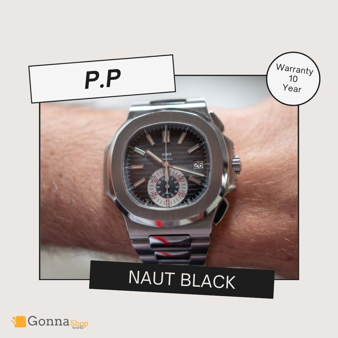 Luxury Watch P.p Naut Black DialV2