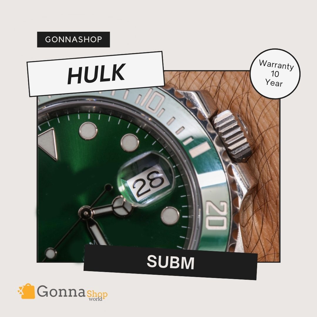 ساعة فاخرة SUBM Hulk