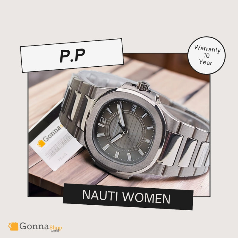 Luxury Watch P.p Naut gray for woman