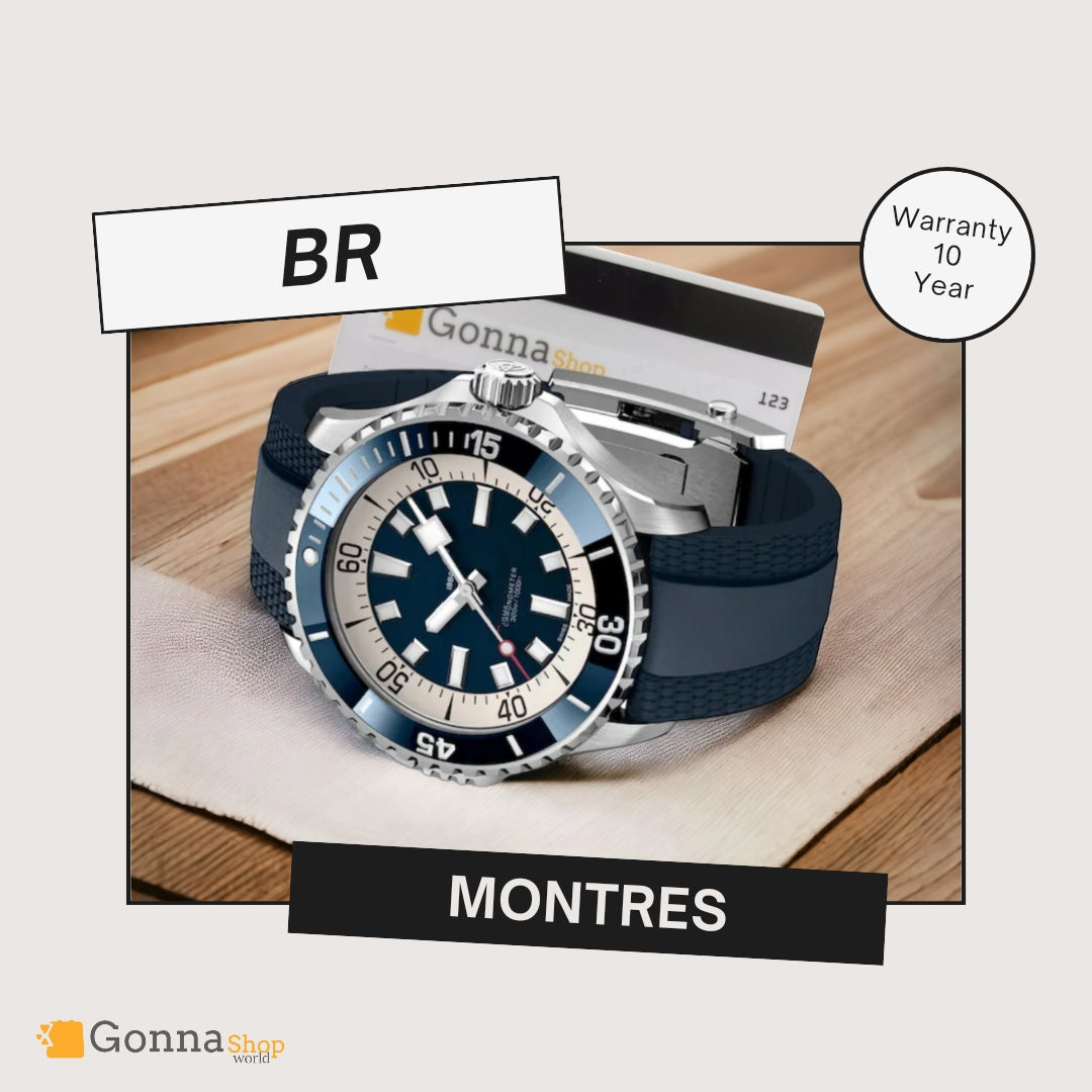 Luxury Watch BR Montres blue