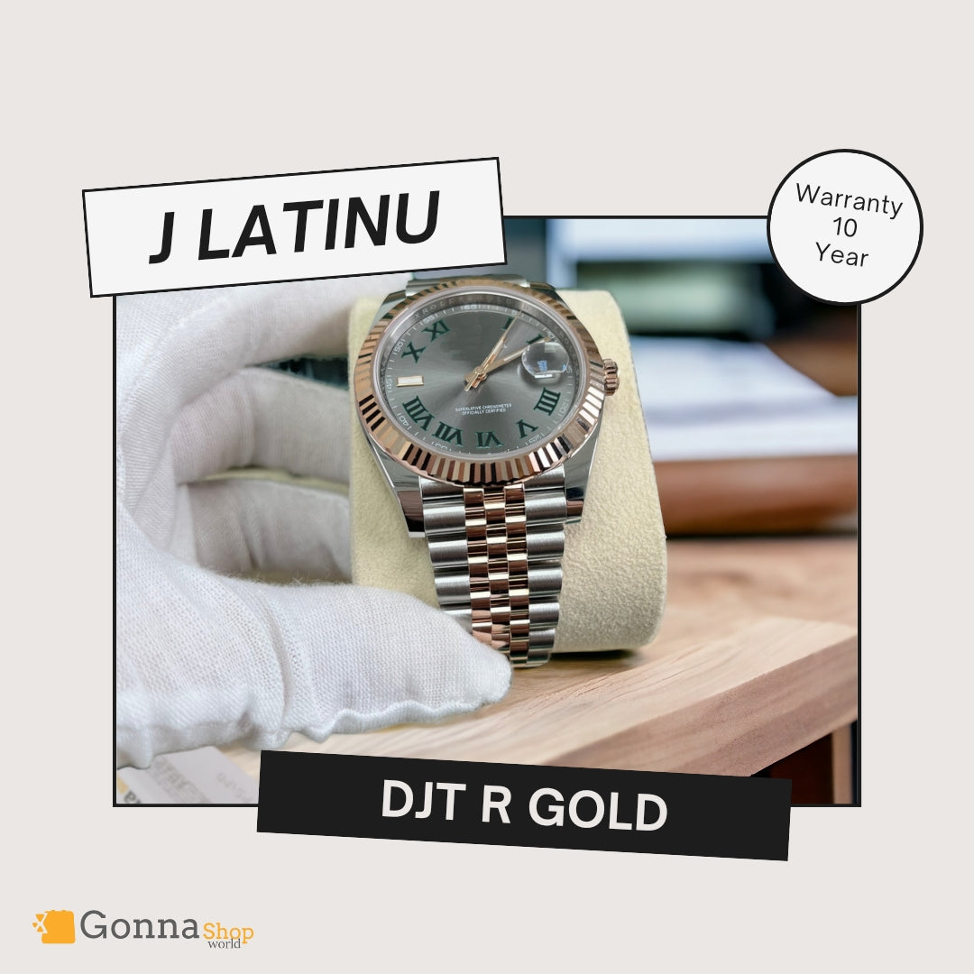 Luxury Watch DJT Latinu Juble Half R Gold 18k