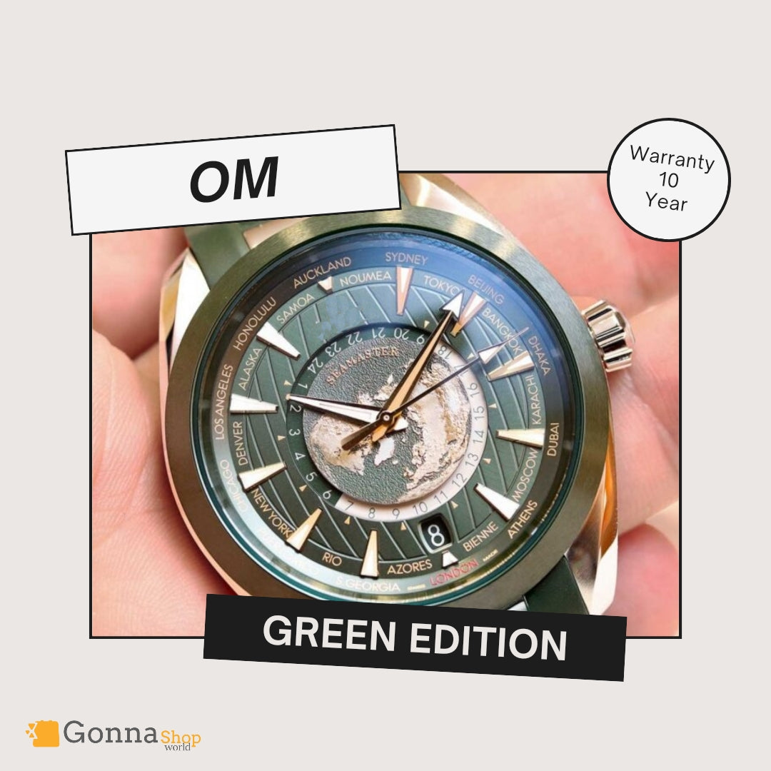 Luxury Watch OM Green Edition