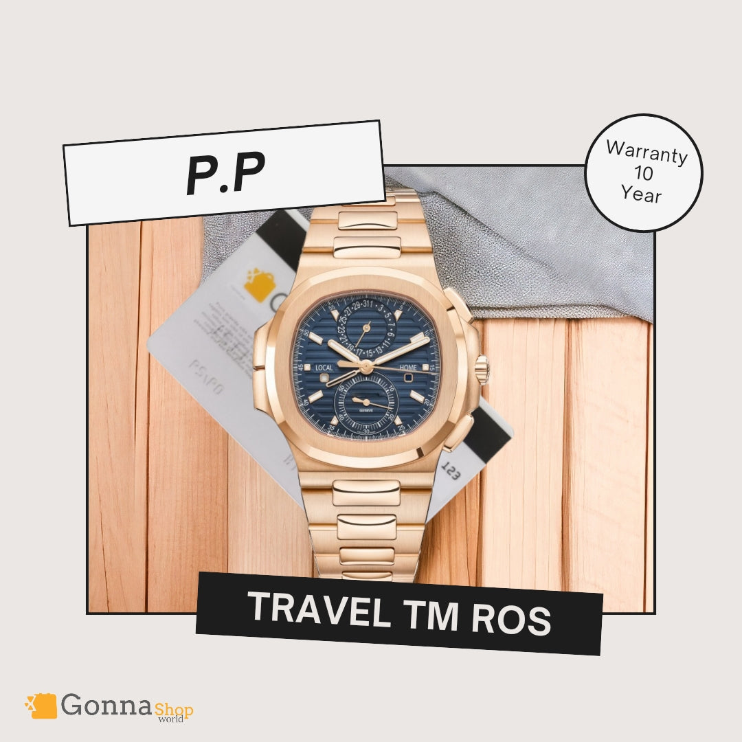 Luxury Watch P.p Travel TM Rose