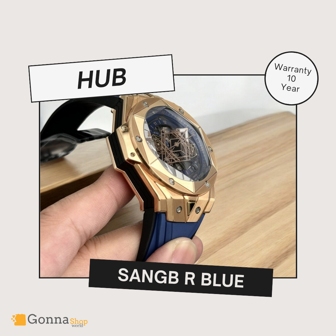 Luxury Watch HUB SANGB Rose Blue