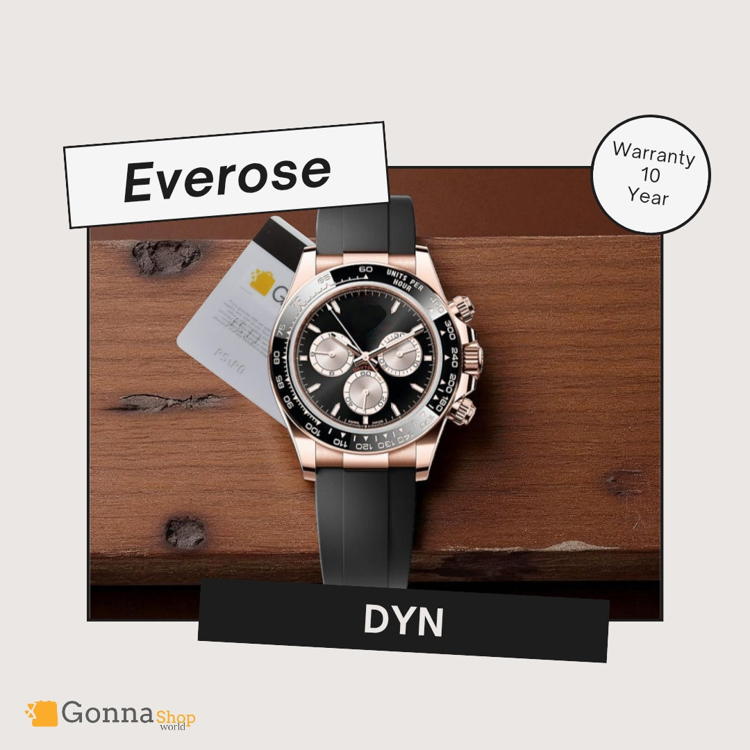 Luxury Watch DYN Rubber Everose 18k SW