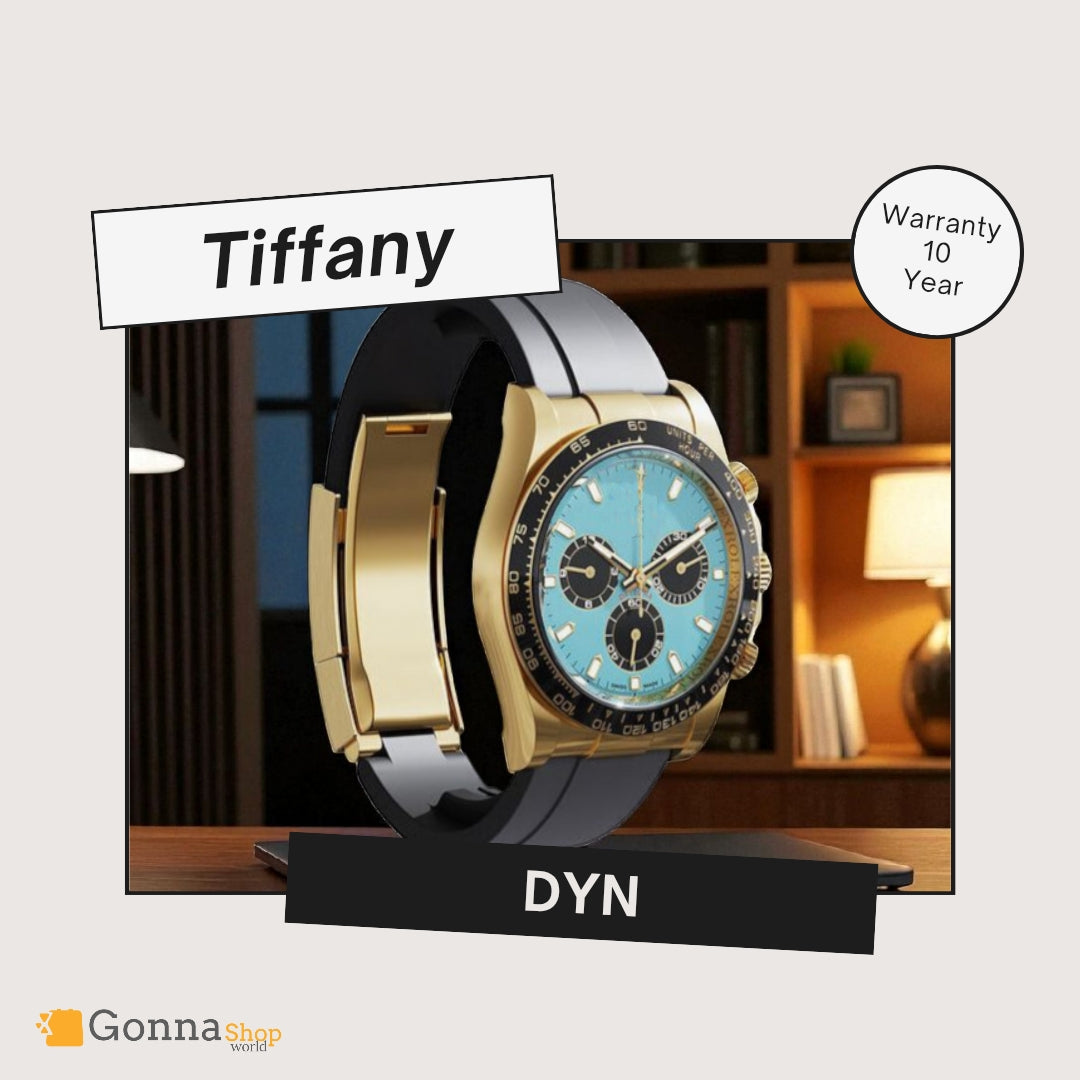 Luxury Watch DYN SW Tiffany Gold Plated 18k