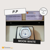 Luxury Watch P.p Moon White