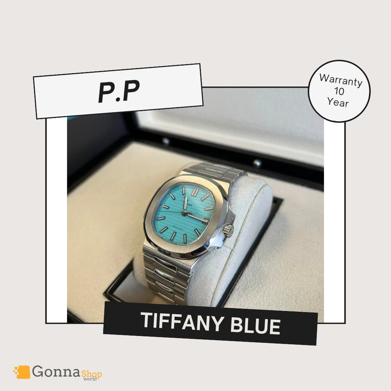 Luxury Watch P.p Naut Tiffany Blue