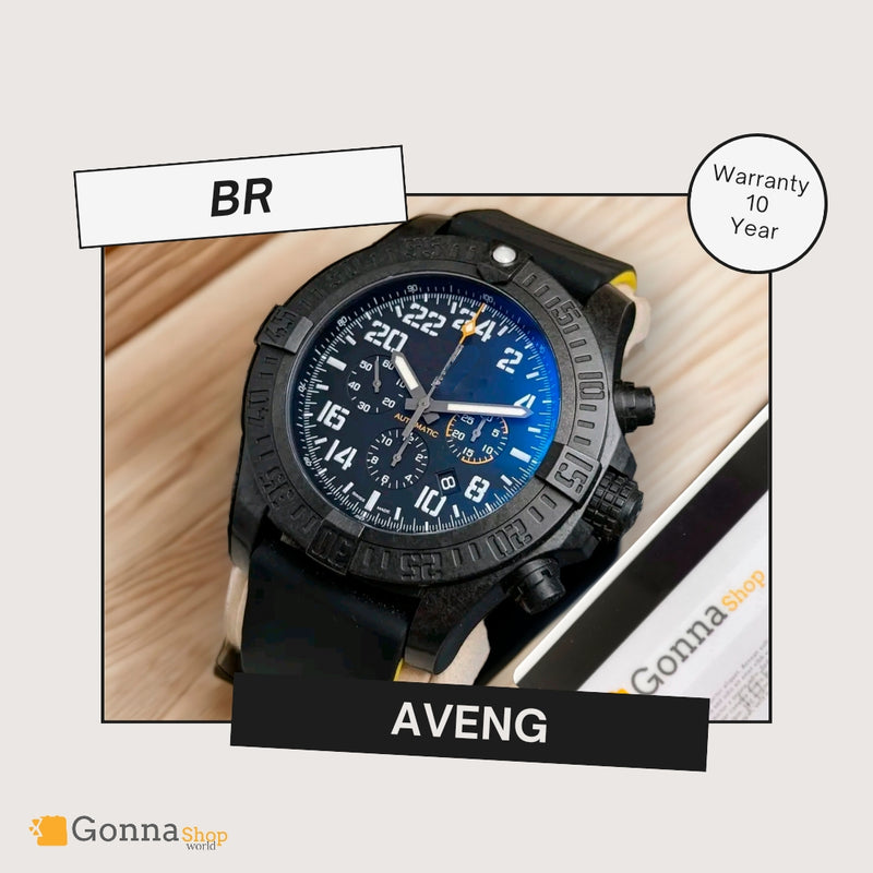الساعات الفاخرة BR Aveng II حزام أسود