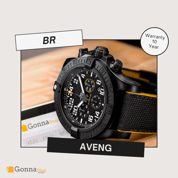 Luxury Watch BR Aveng II Black Strap