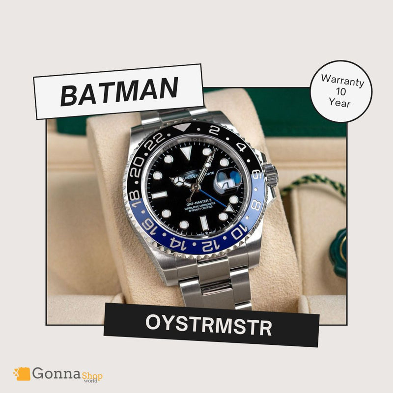 Luxury Watch Mastr II GM Work Batman Oystr