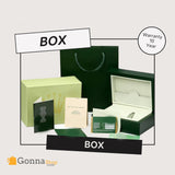 Luxury Watch DYN Green All gold 18k Plated