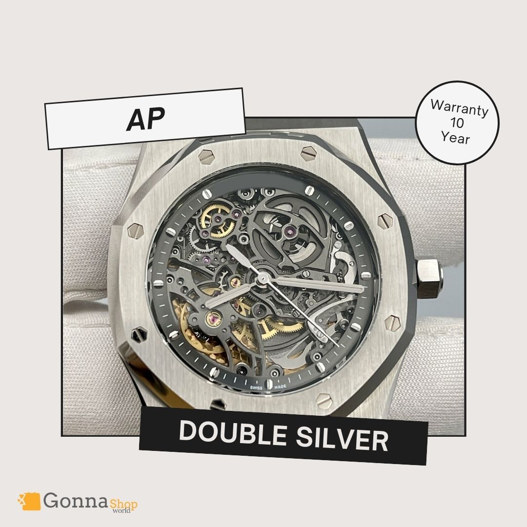 Luxury Watch Ap RYL DOUBLE Silver