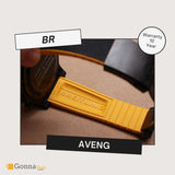 الساعات الفاخرة BR Aveng II حزام أسود