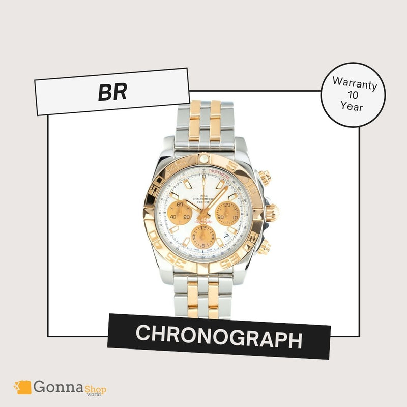 Luxury Watch BR chronograph HF Gold