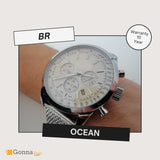 Luxury Watch BR ocean platinum Strap