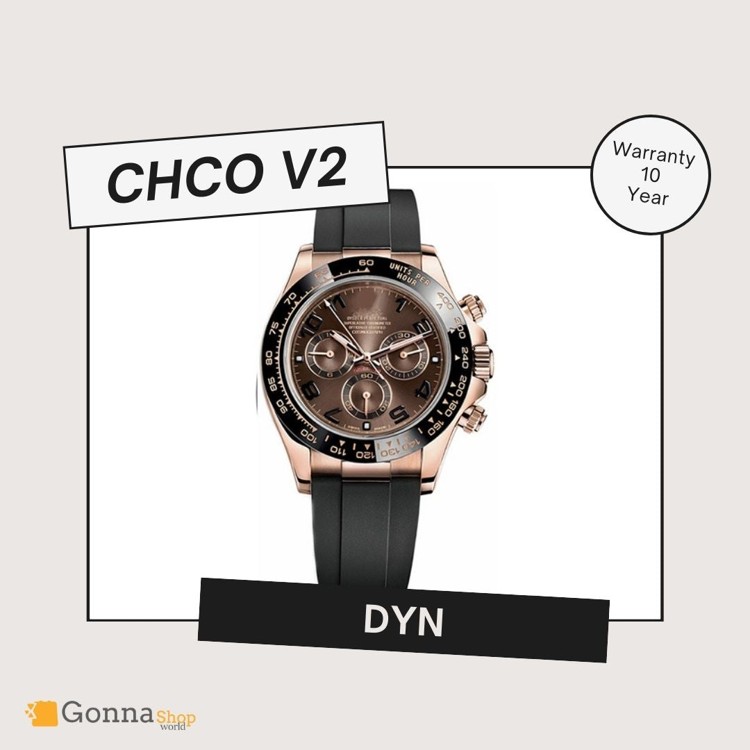 Luxury Watch DYN Rubber Choco V2