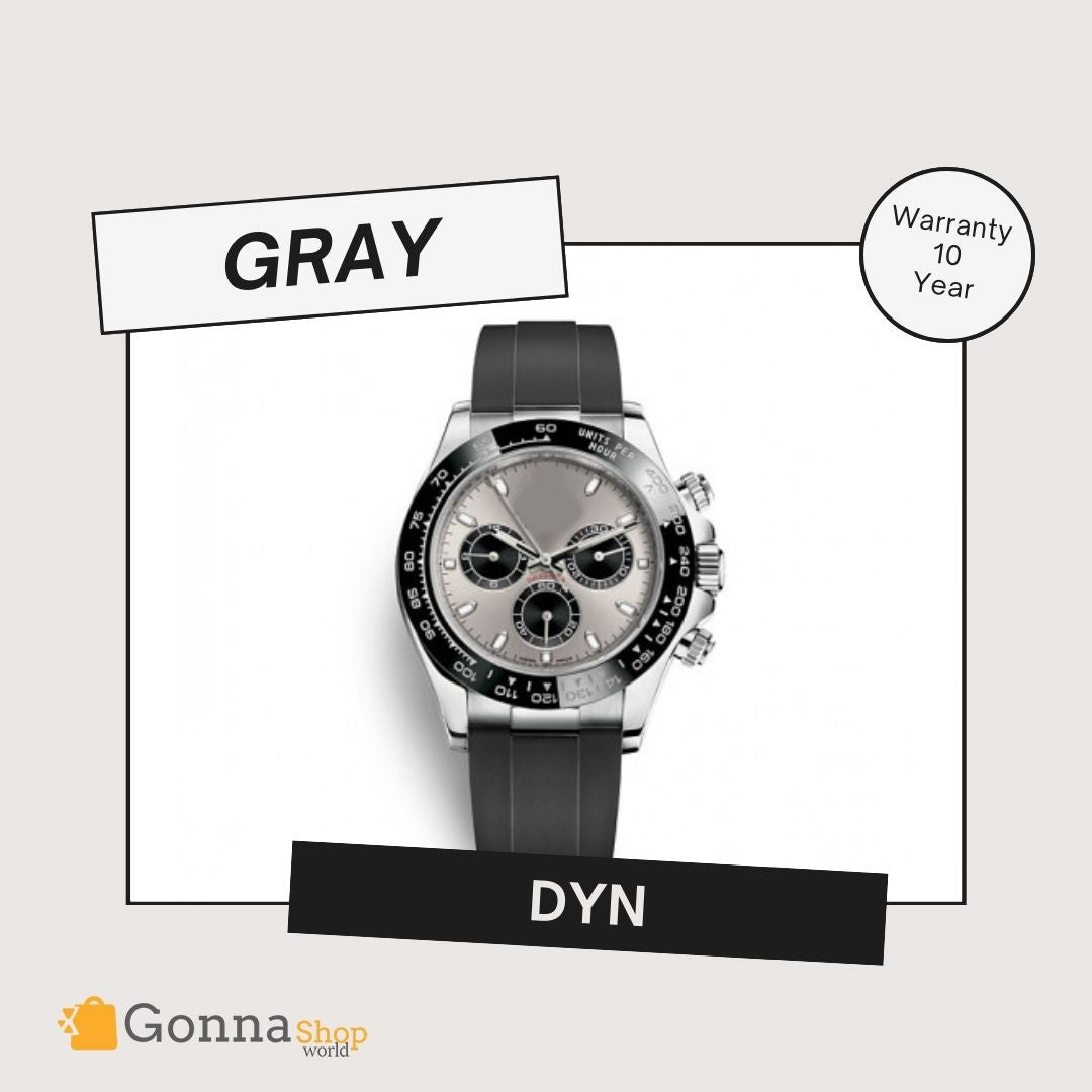 Luxury Watch DYN Rubber Gray