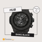 Luxury Watch HUB Bang Black