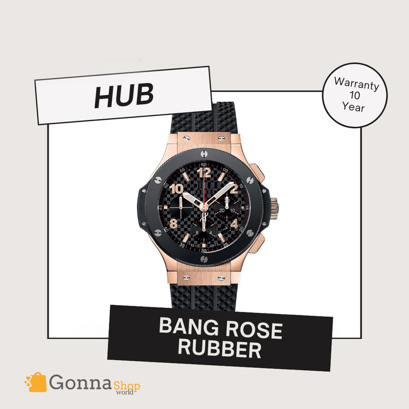 Luxury Watch HUB Bang Rose Rubber