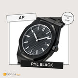 Luxury Watch Ap RYL All Black