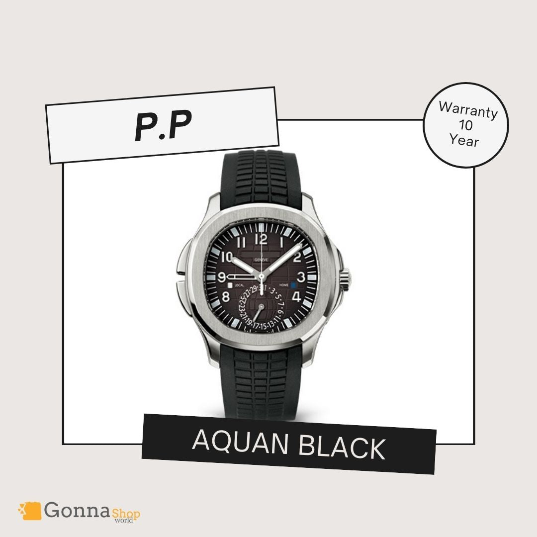 Luxury Watch P.p Aquan Black Travel