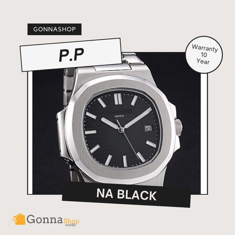 Luxury Watch P.p Naut Black Dial