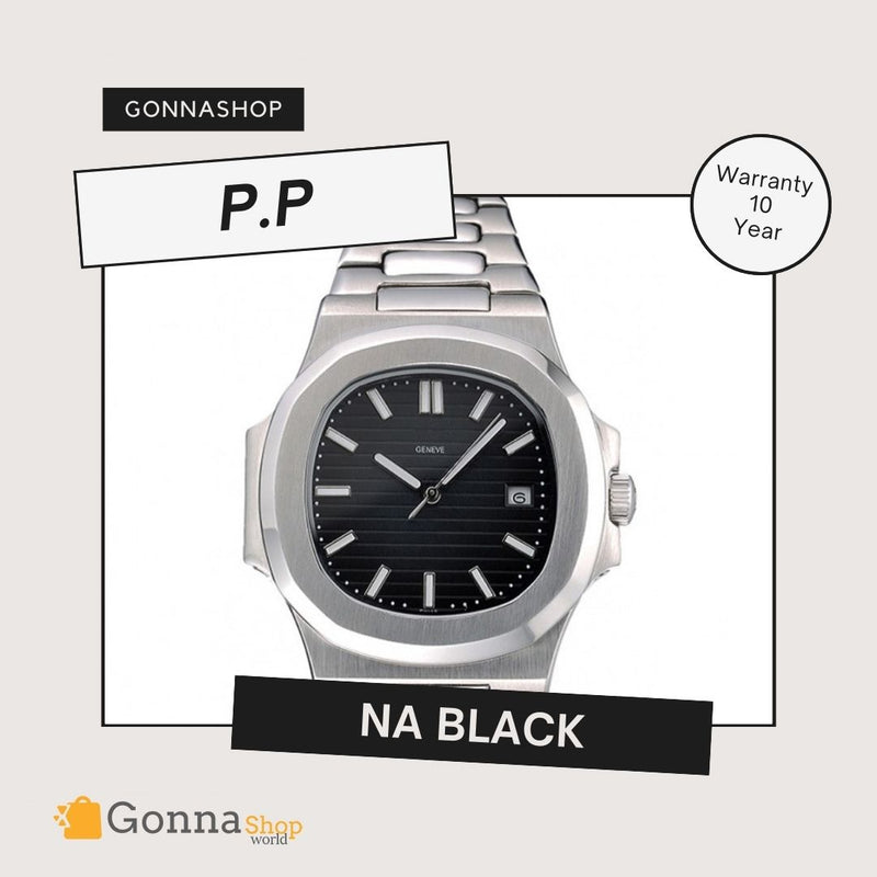 Luxury Watch P.p Naut Black Dial