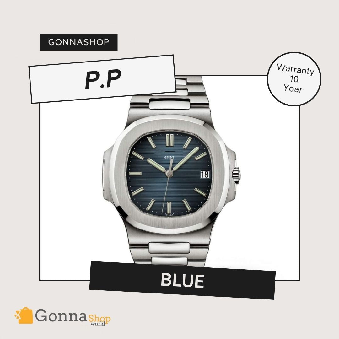 Luxury Watch P.p Naut blue Dark
