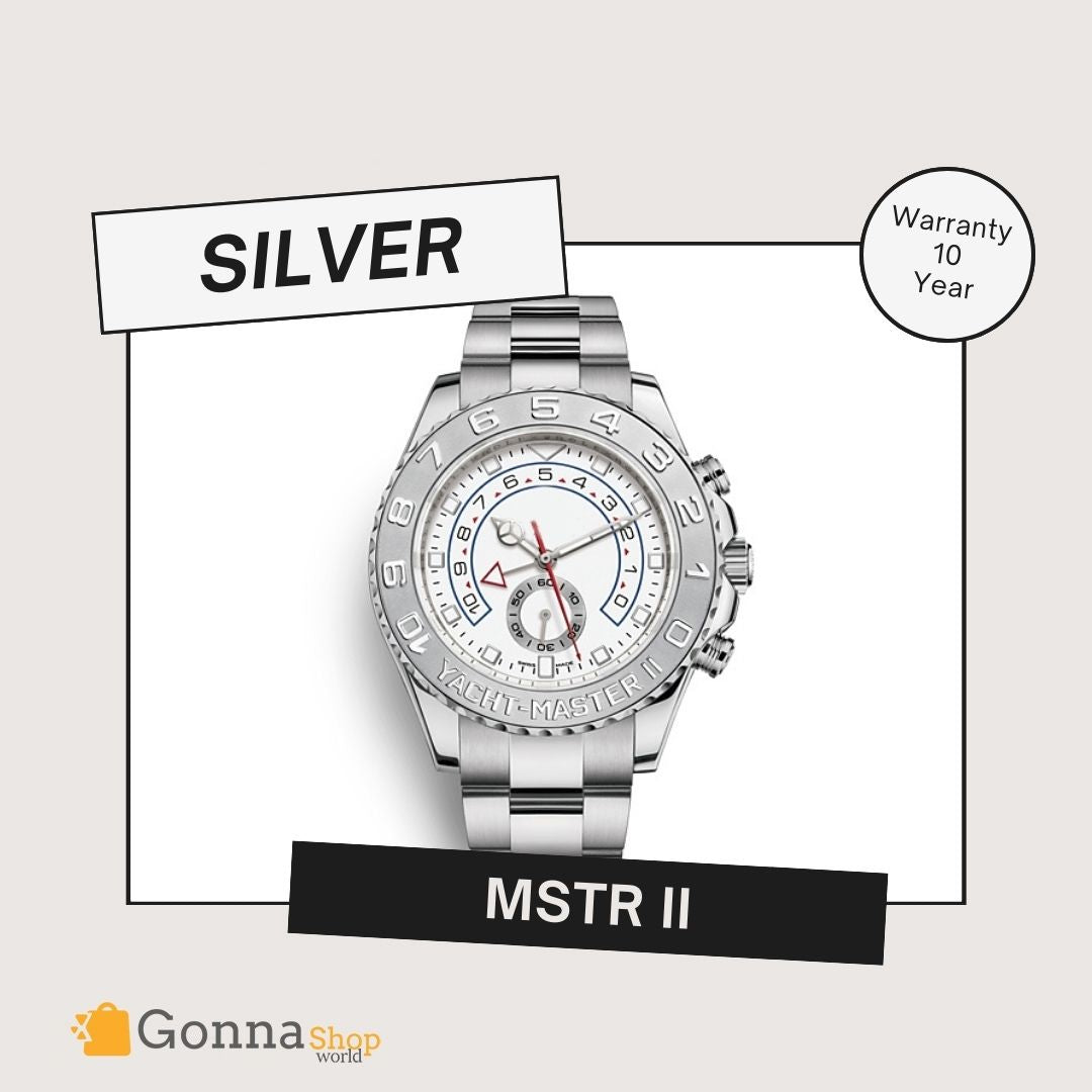 Luxury Watch Mstr II All Silver