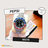 Luxury Watch Mastr II GM Work Pepsi